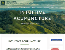 Tablet Screenshot of intuitive-acupuncture.com